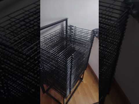 Rack de secado mostrado en el canal de Alta Gama