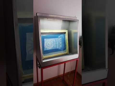 Cabina de lavado de marcos negra de Alta Gama