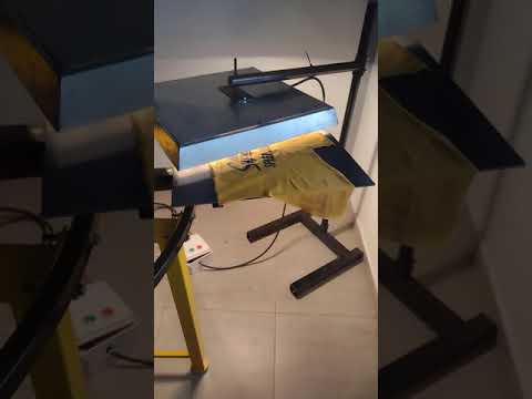 Secador tipo flash eléctrico en el taller